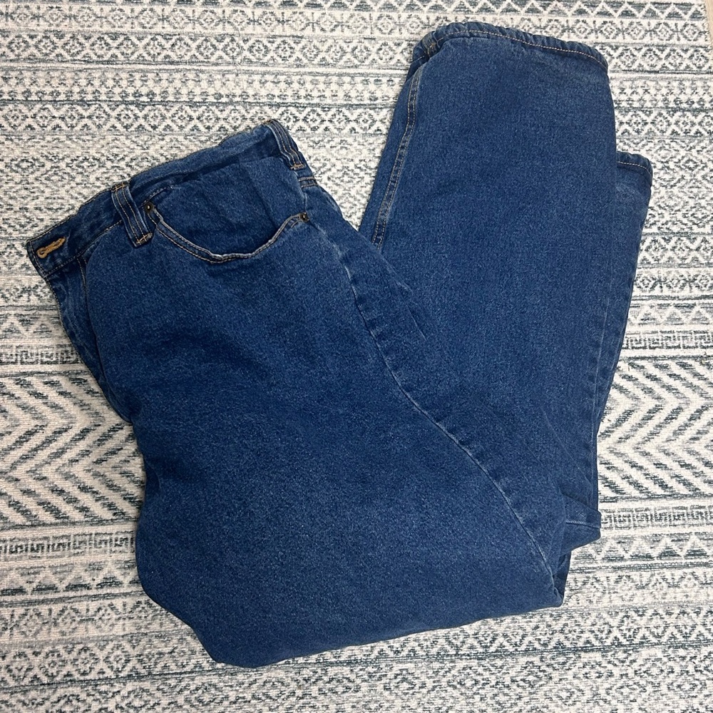 Guide Gear Flannel‎ Lined Denim Jeans 44x32 Big and Tall